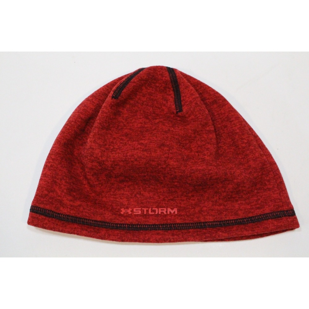 Under Armour Youth Storm ColdGear Infrared Elements Winter Beanie, Red OSFA